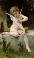 LAmour au papillon réalisme ange William Adolphe Bouguereau